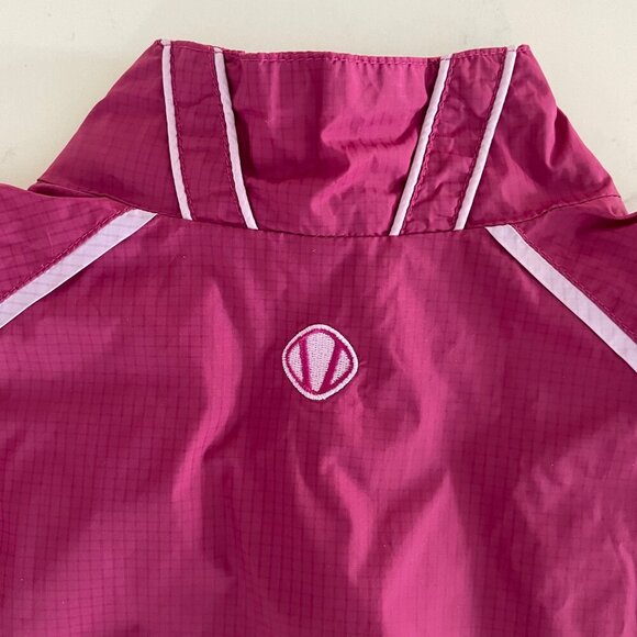 Sunice Weather SS Full Zip Mesh Lined Golf Jacket Dark Pink Soft Lavender Sz S - Picture 8 of 14